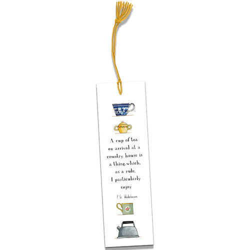 tea at a country house bookmark