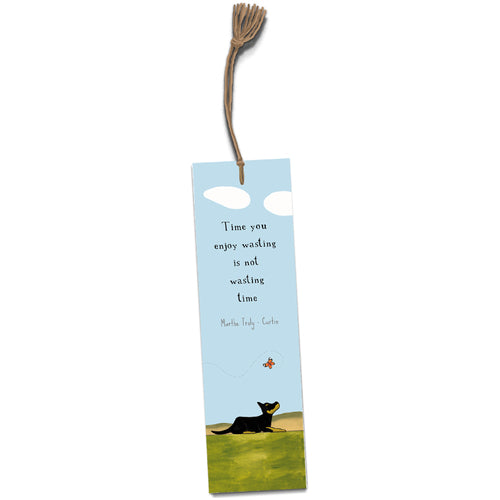 wasting time bookmark