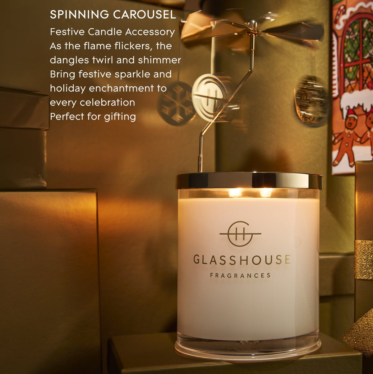 Christmas Spinning Carousel