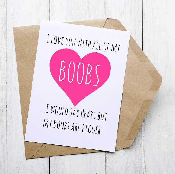 Boobs - Card