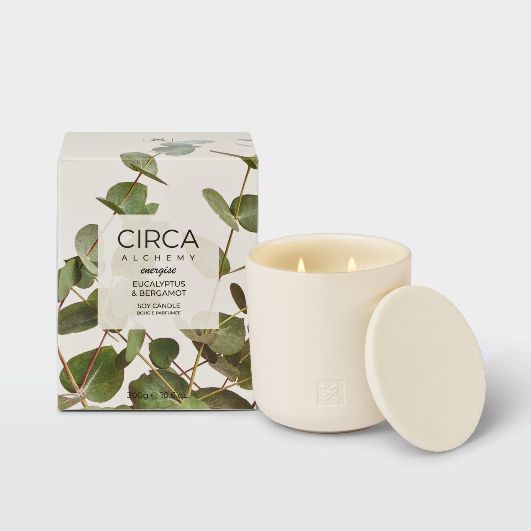 CIRCA Eucalyptus & Bergamot Soy Candle - 300g