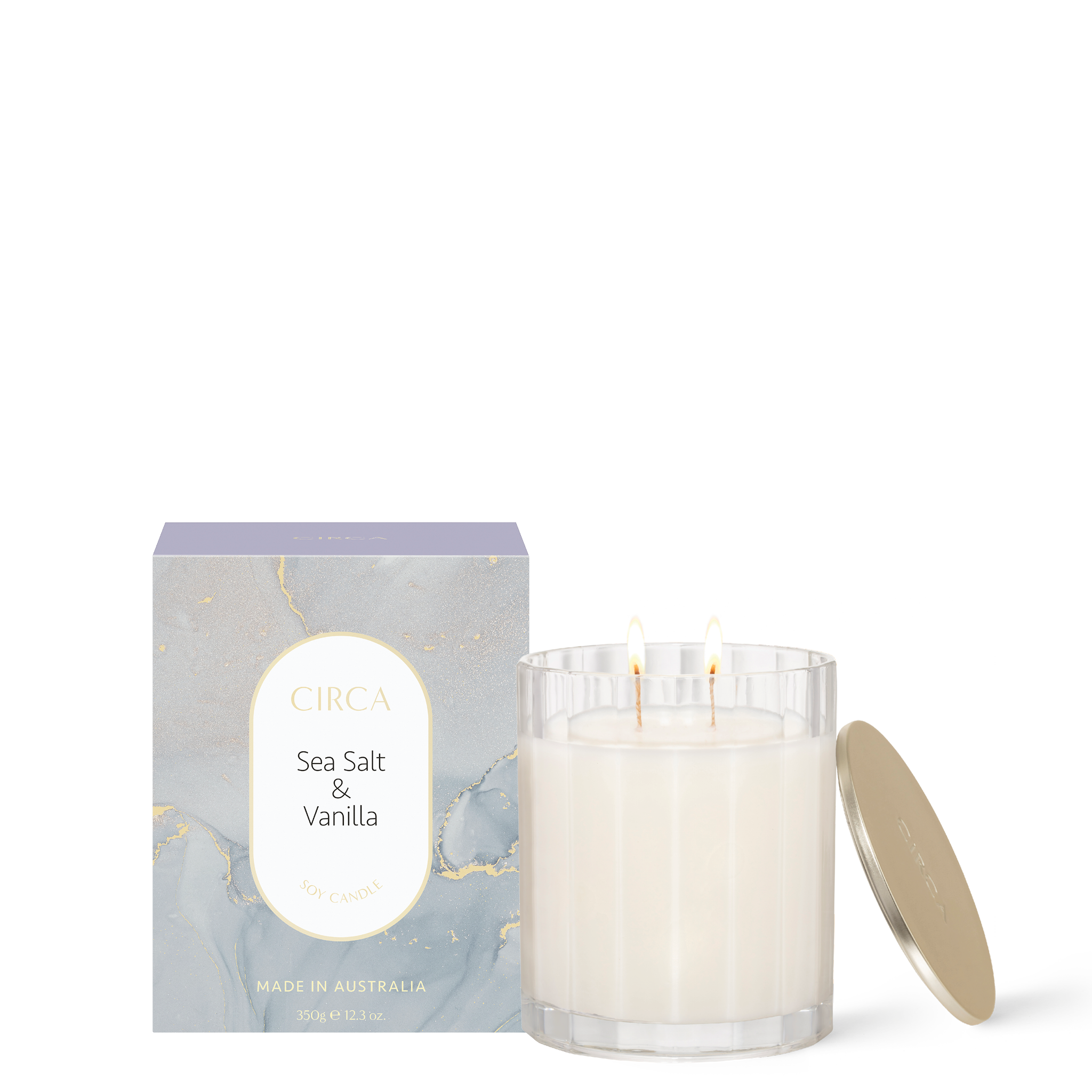 Circa -Soy Candle 350g Sea Salt & Vanilla