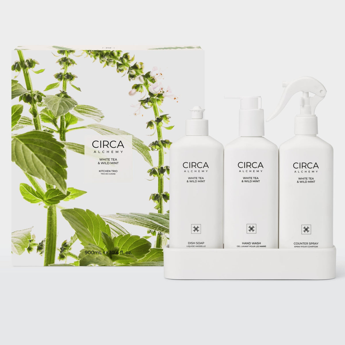 CIRCA ALCHEMY White Tea & Wild Mint Kitchen Trio - 900ml