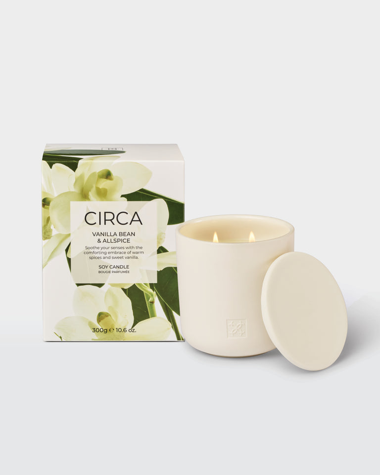 CIRCA Vanilla Bean & Allspice Soy Candle - 300g