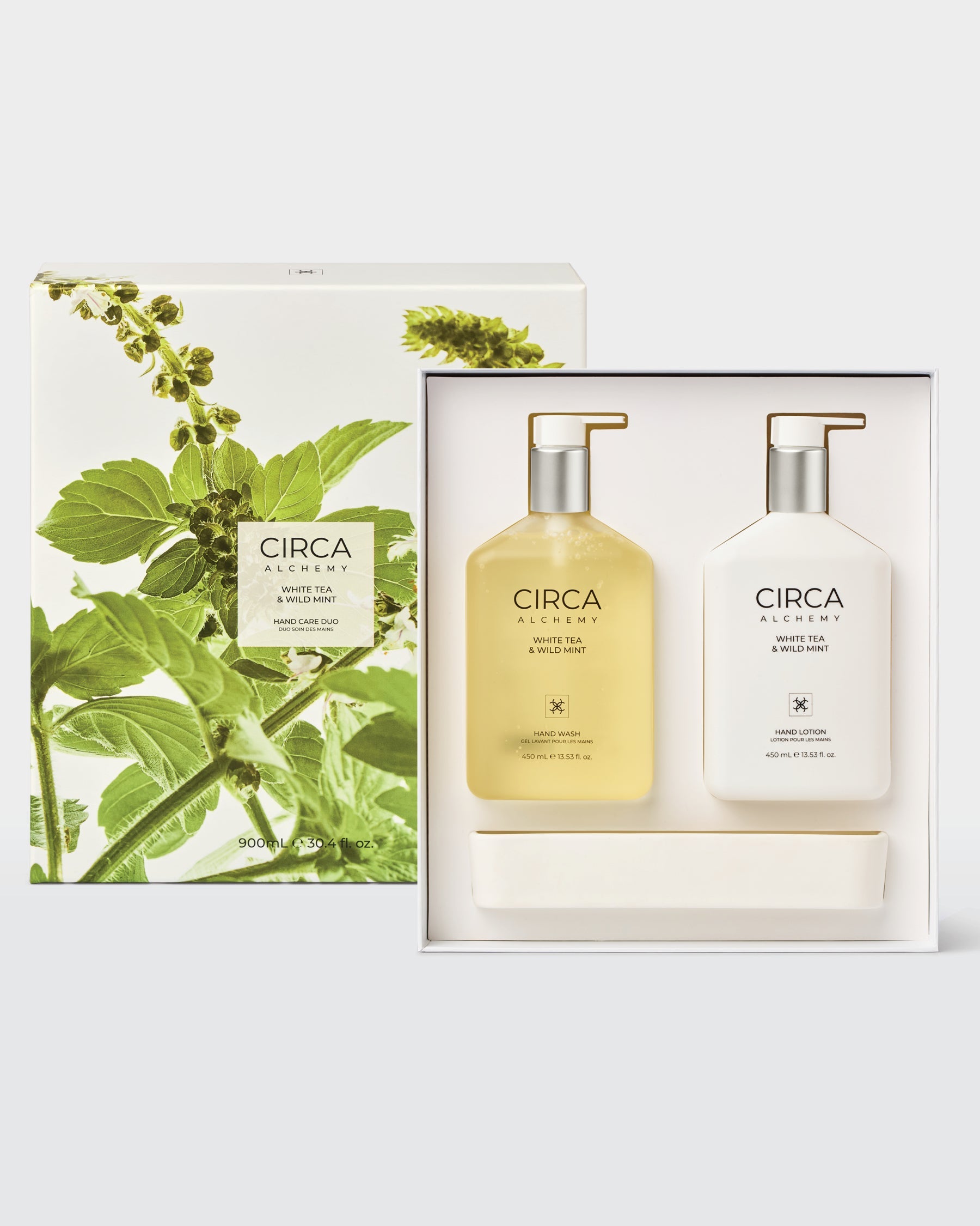 CIRCA Hand Care Duo White Tea & Wild Mint - 900ml
