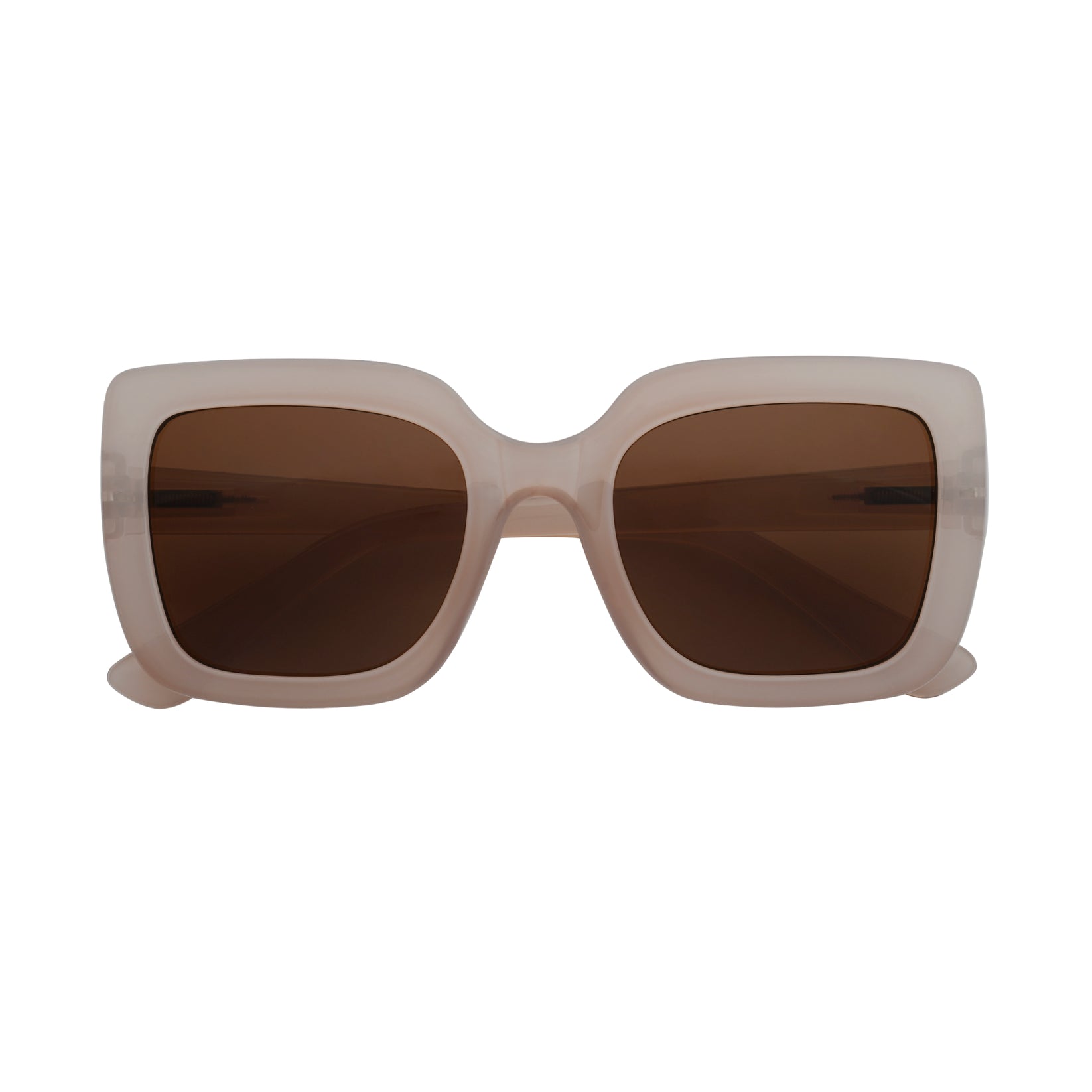 Captivated Eyewear Aria Beige Sunglasses
