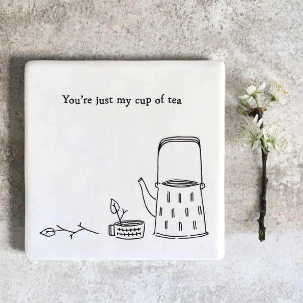 Square Porcelain Coasters