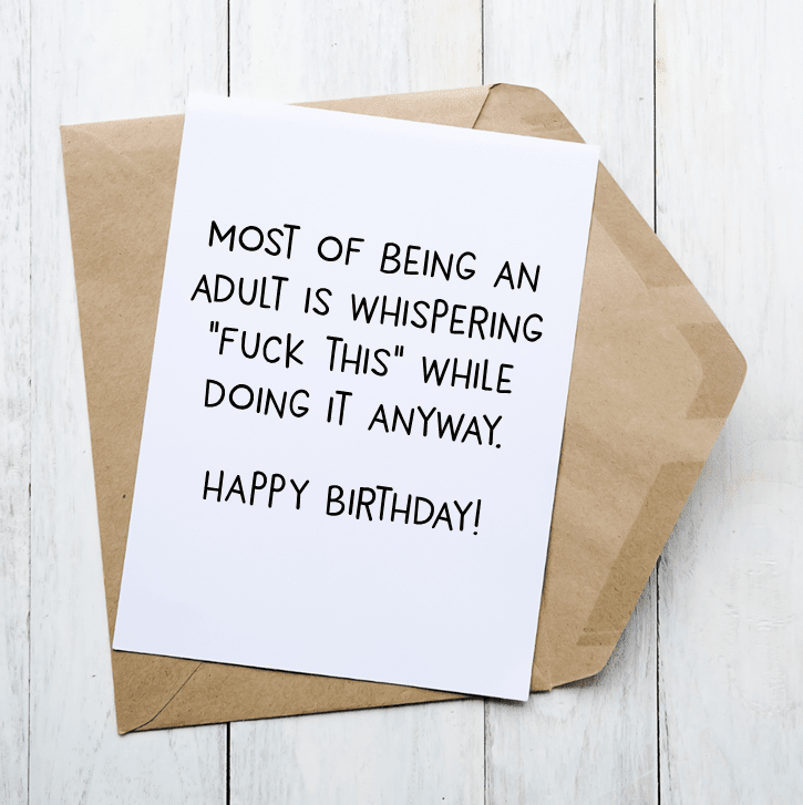 Fuck This - Card