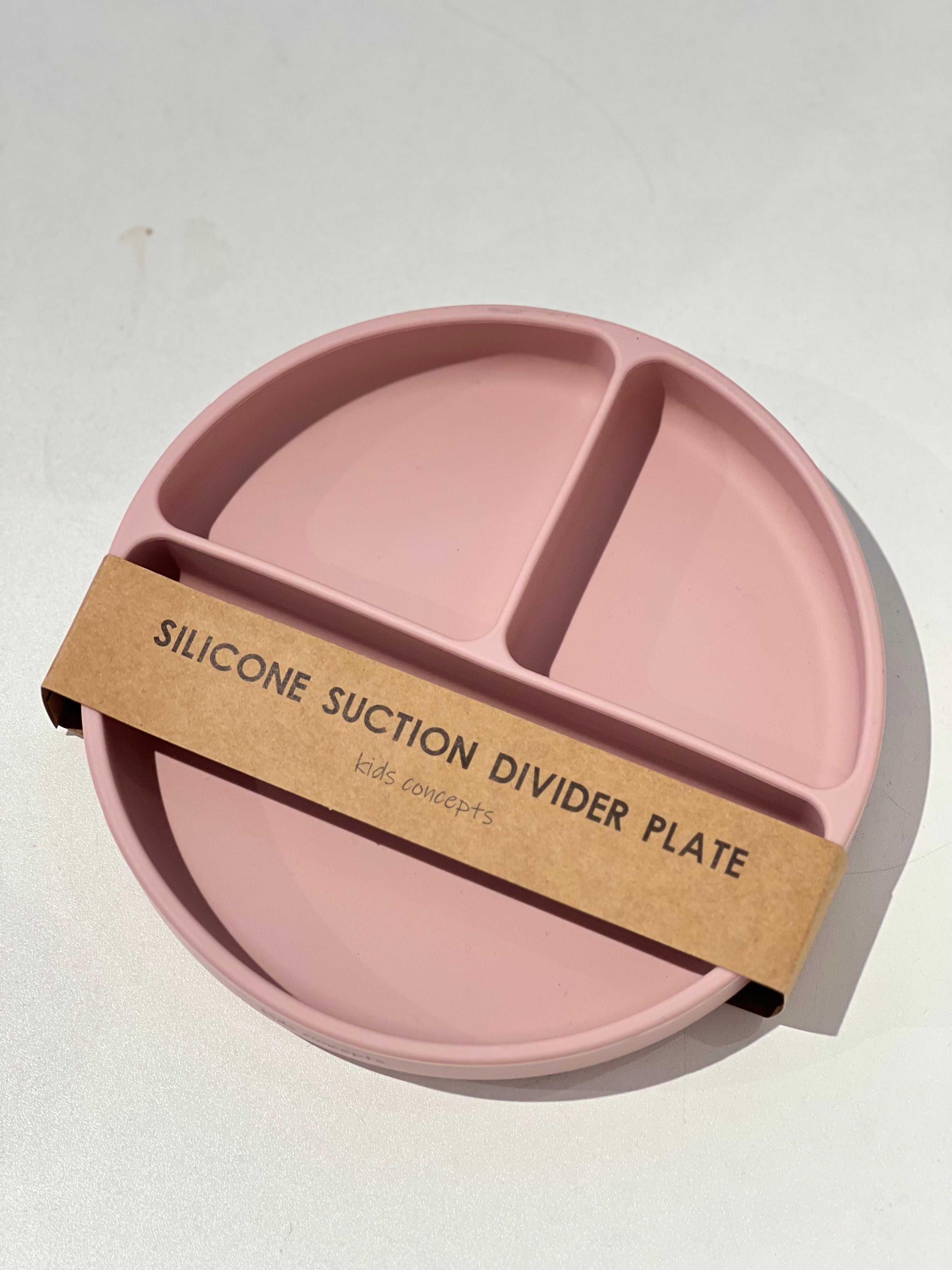 SUCTION DIVIDER PLATE (DUSTY PINK)