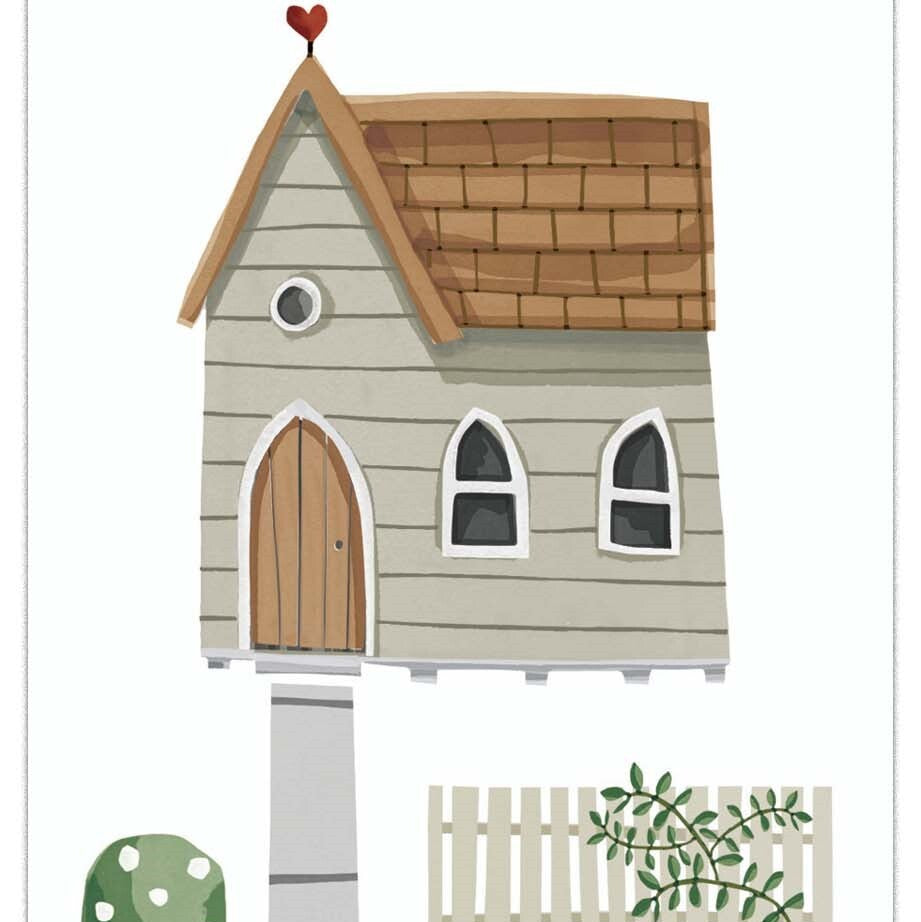 RTD Greeting Card - The Country Church