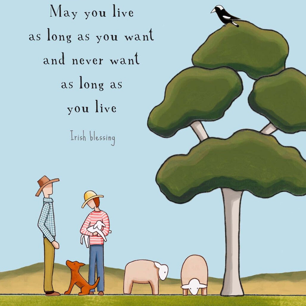 RTD Greeting Card - A Fortunate Life