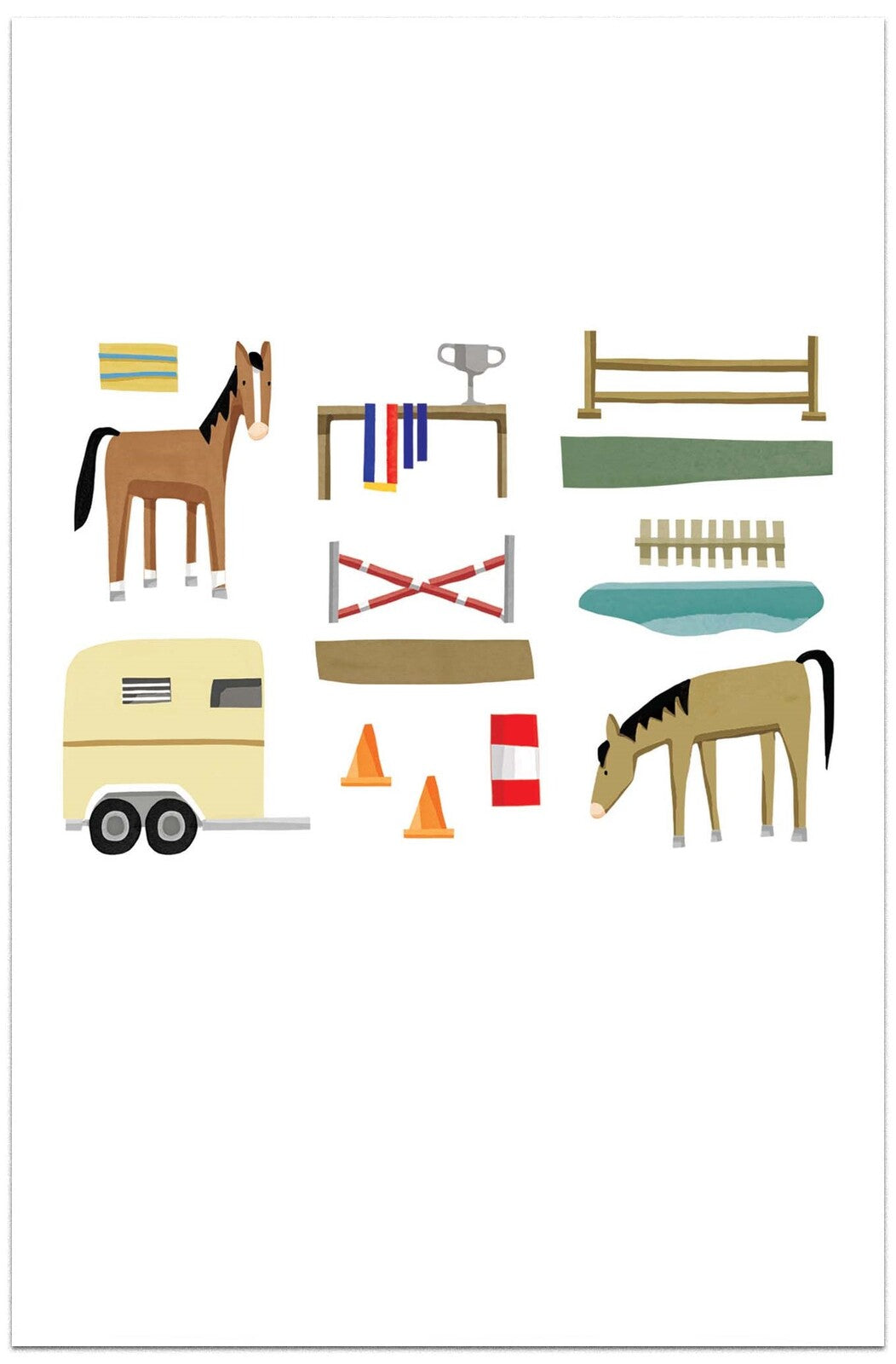 RTD Greeting Card - Gymkhana