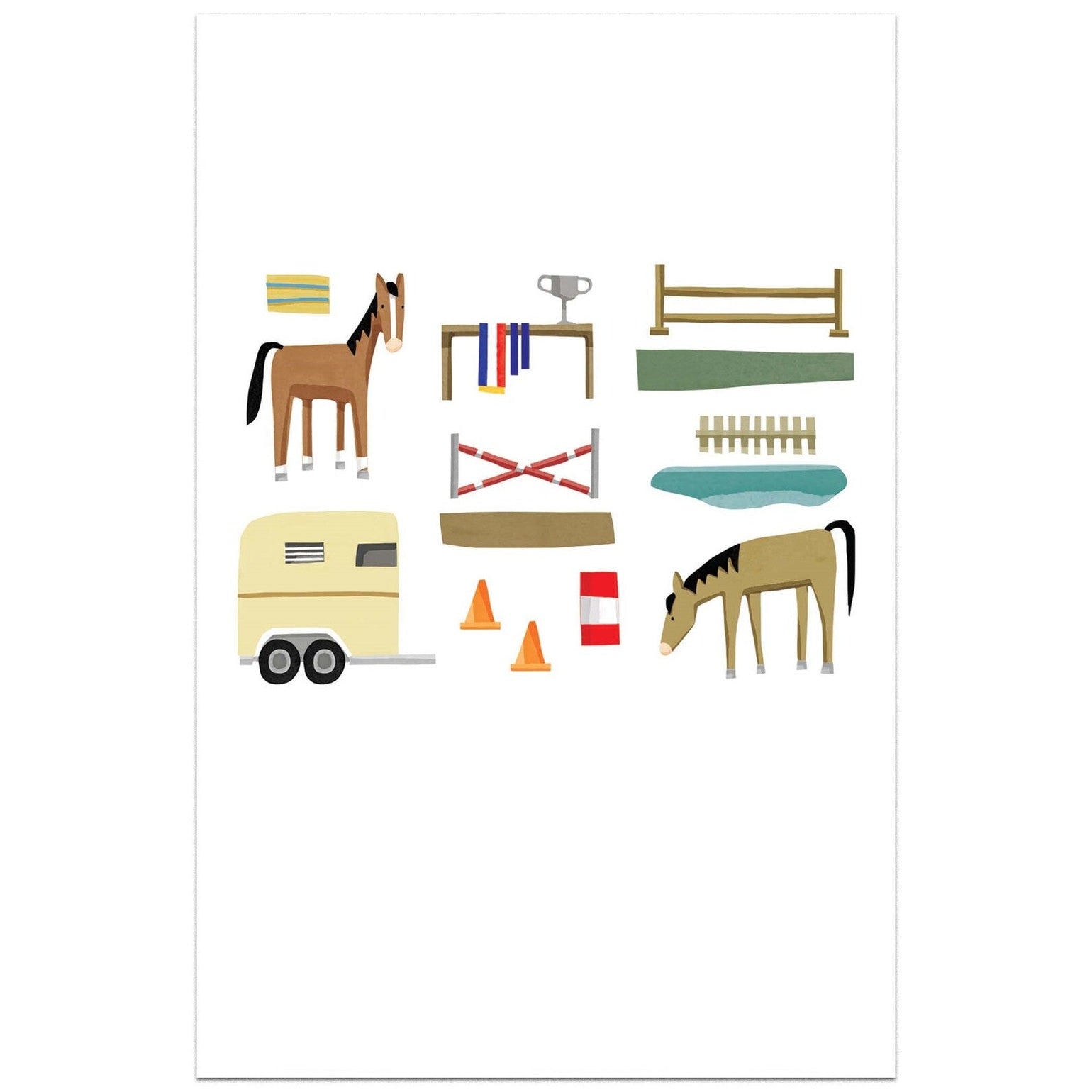 RTD Greeting Card - Gymkhana