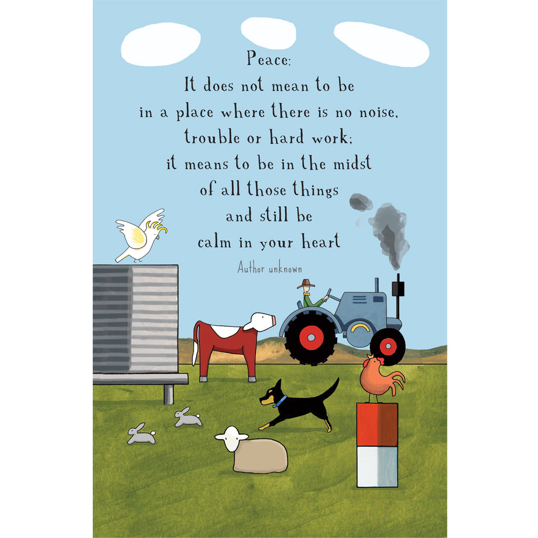 RTD Greeting Card - Keeping Calm