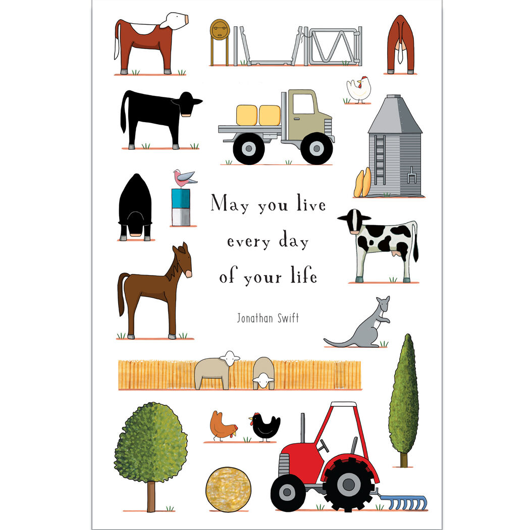 RTD Greeting Card - Living The Life