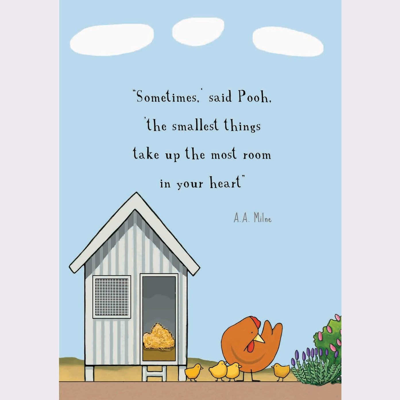 RTD Greeting Card - The Smallest Things