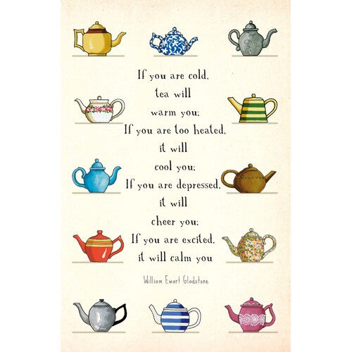 RTD Greeting Card - Tea Will Warm You