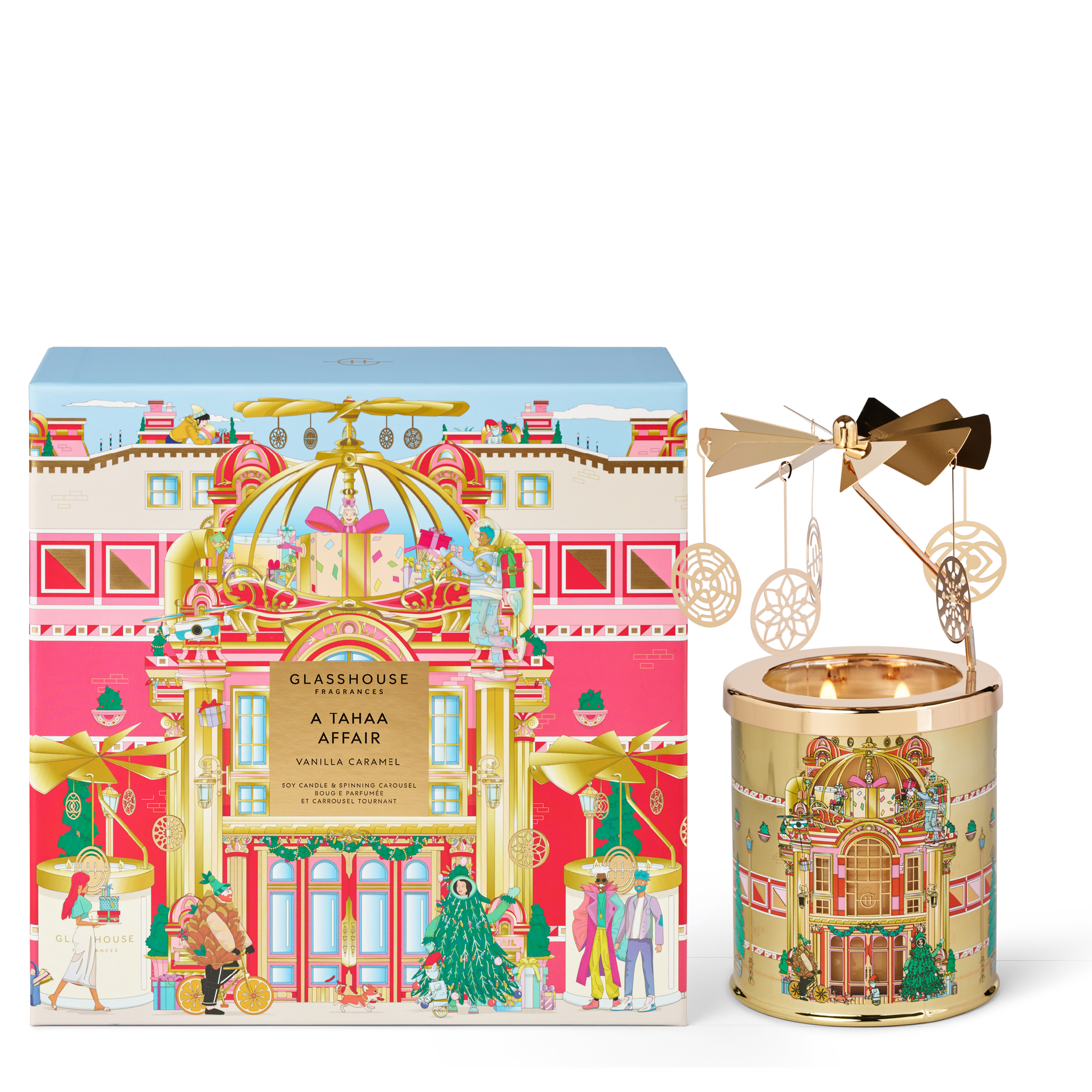 A Tahaa Affair 380g Candle & Spinning Carousel