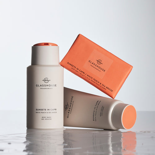 Sunsets in Capri Body Wash 300g - Glasshouse