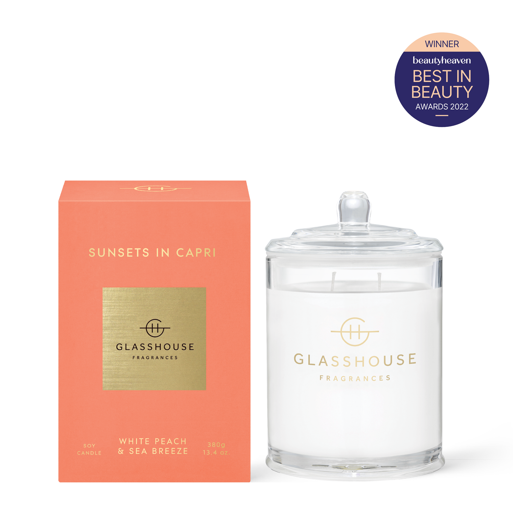 SUNSETS IN CAPRI 380G CANDLE