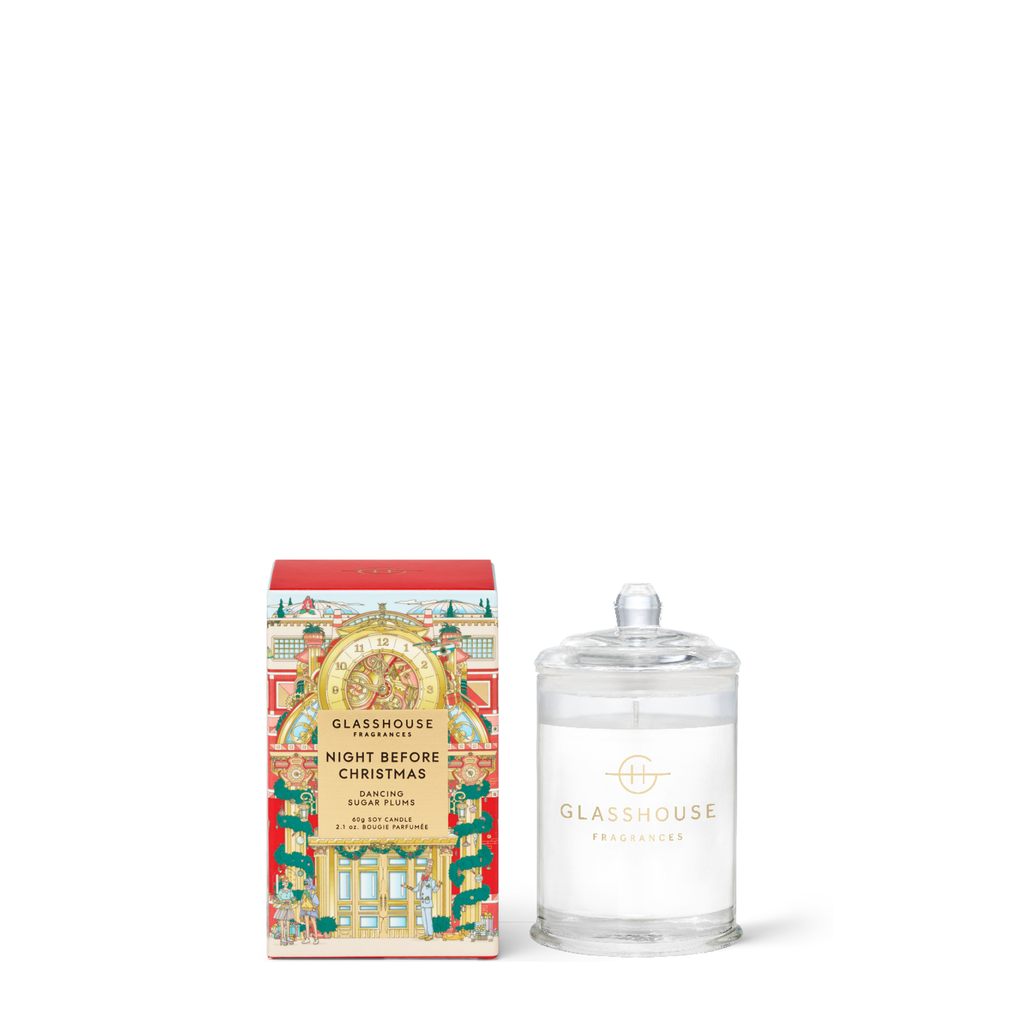 Night Before Christmas Dancing Sugar Plums 60g Triple Scented Soy Candle