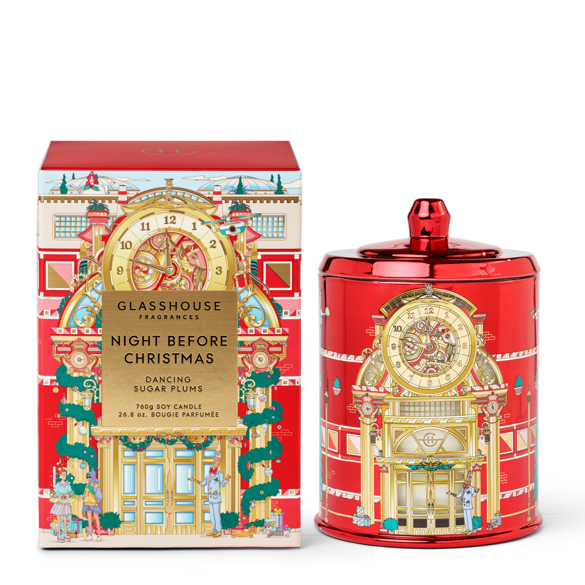 Night Before Christmas Dancing Sugar Plums 760g Triple Scented Soy Candle