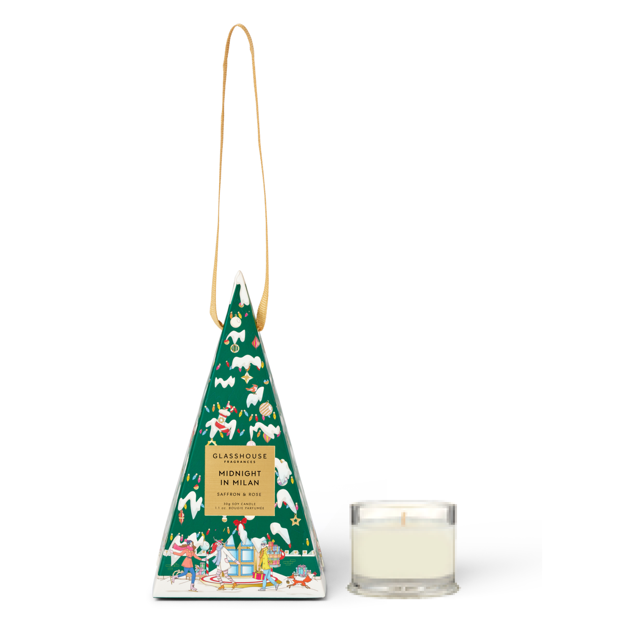 Midnight In Milan Saffron & Rose 30g Christmas Bauble