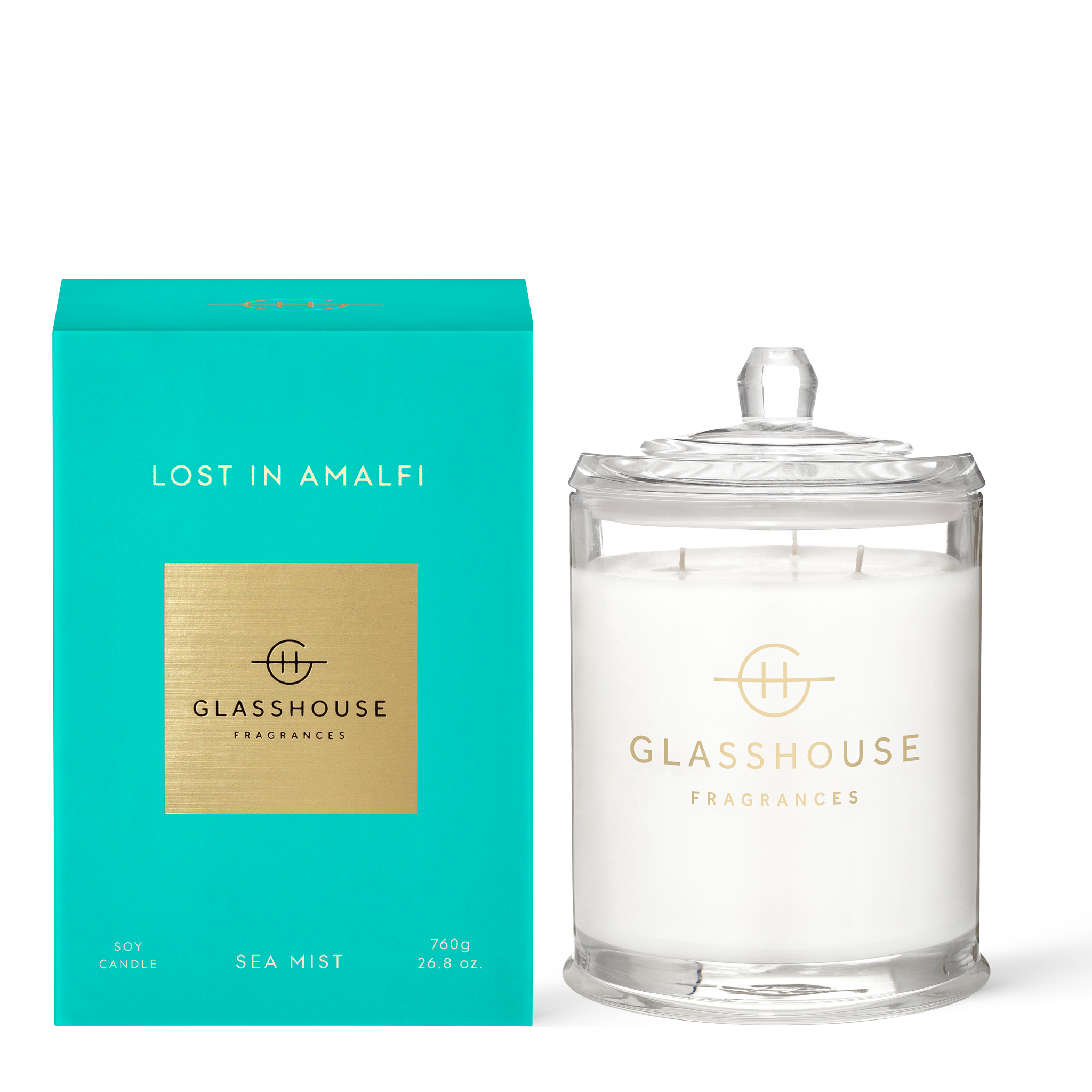 Lost In Amalfi 760g - Glasshouse Candle