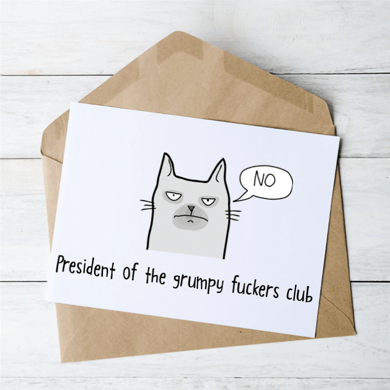 Grumpy - Card