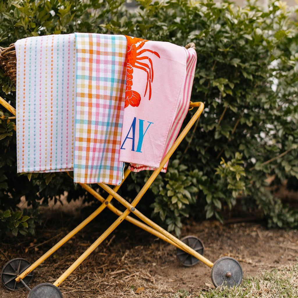 Pastel Dots Tea Towel
