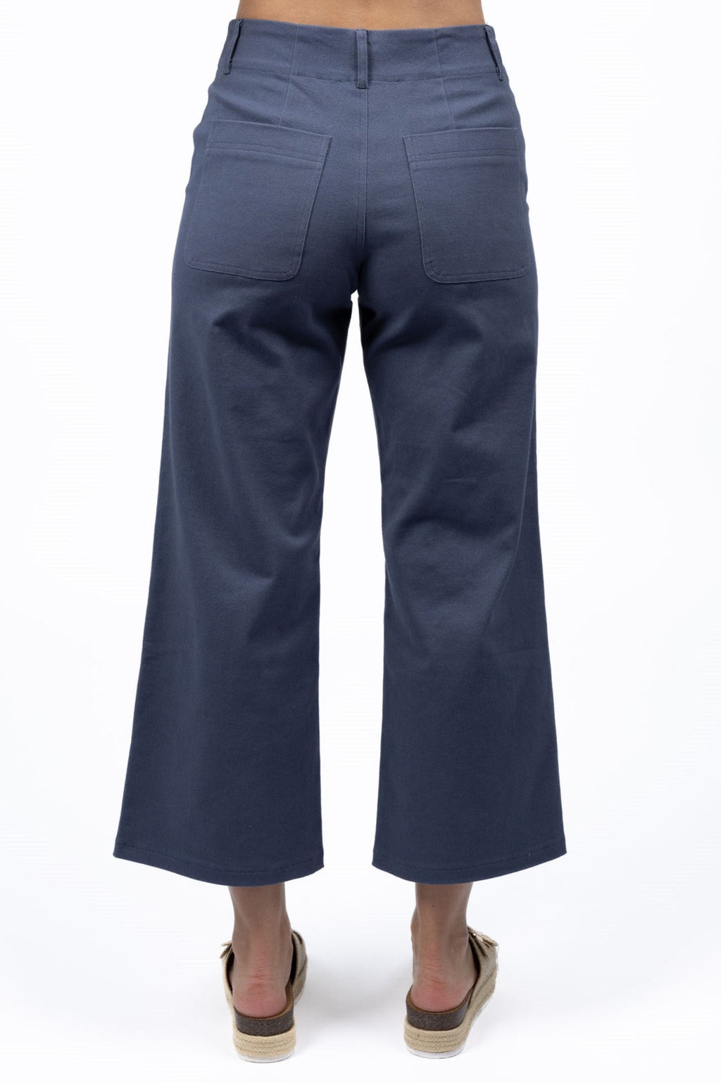 Margot Drill Pant -Steel Blue  Humidity Lifestyle
