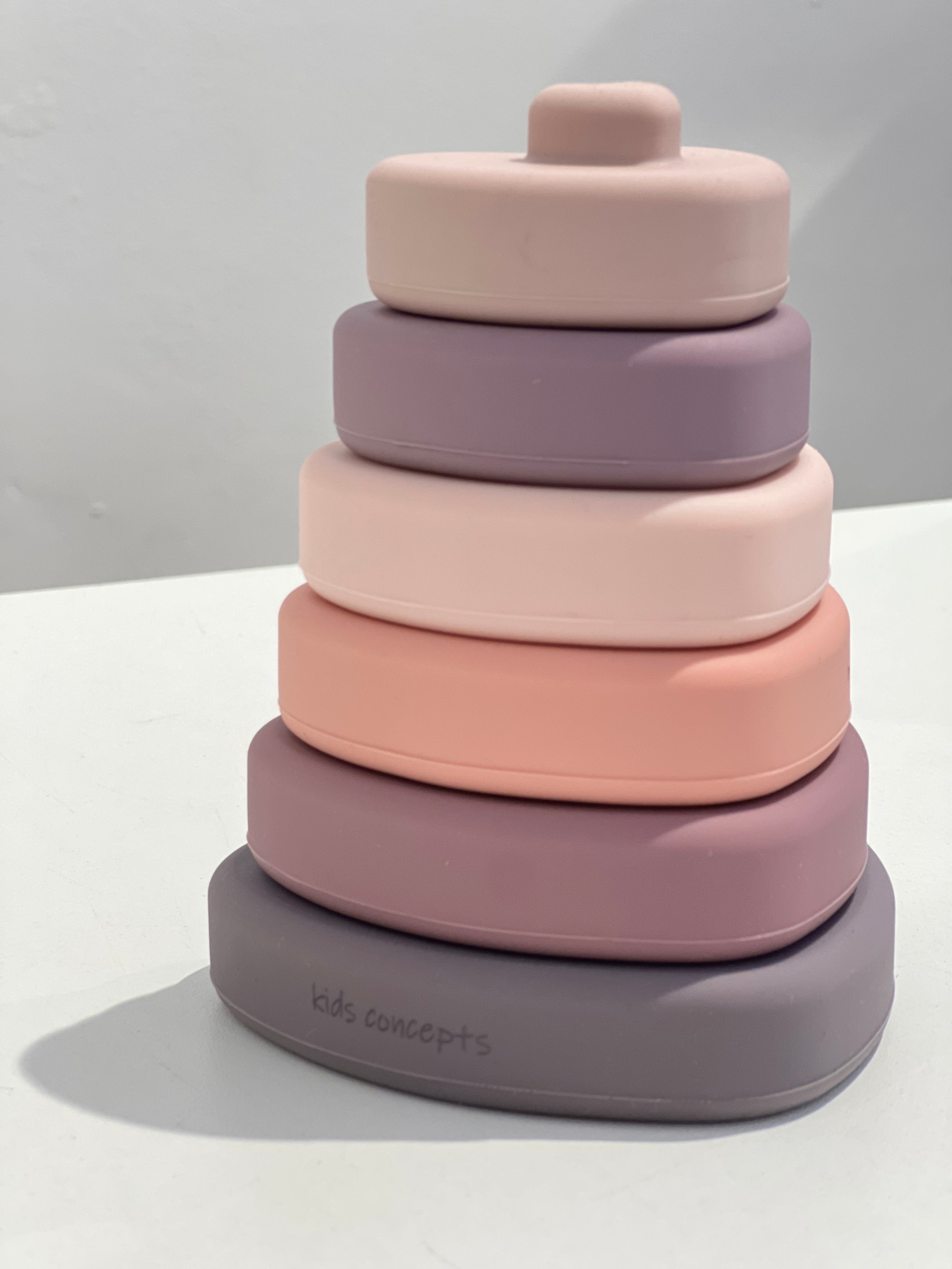 SILICONE HEART STACK