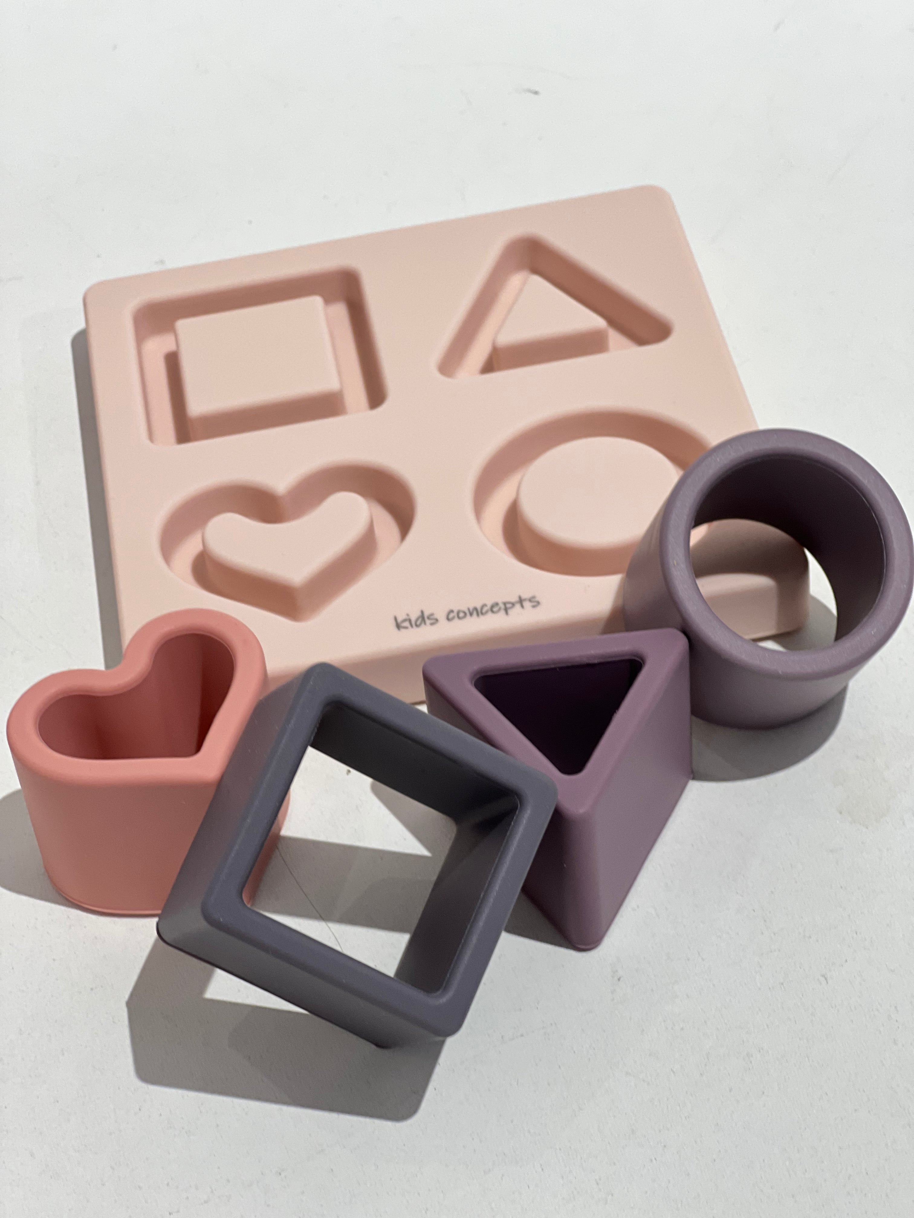 SILICONE PUZZLE PINK