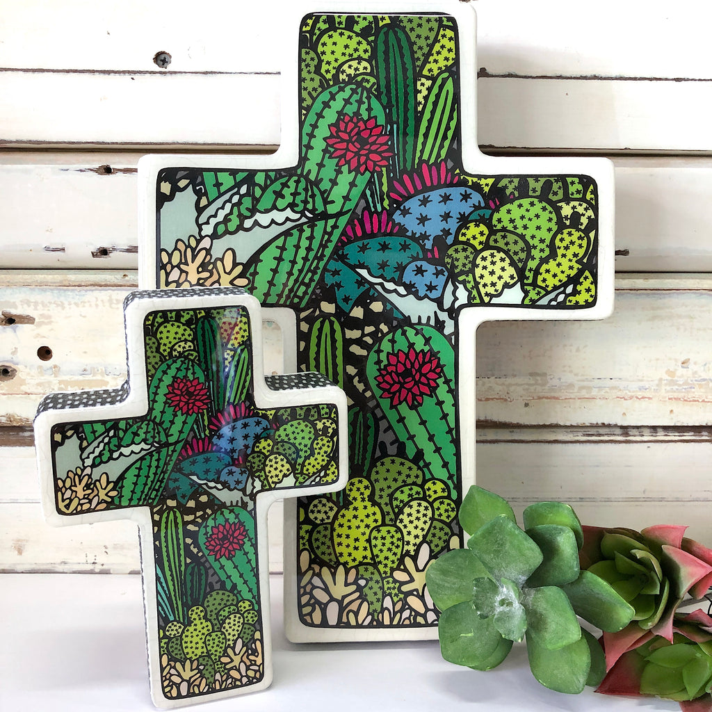 Cactus Cross - Small