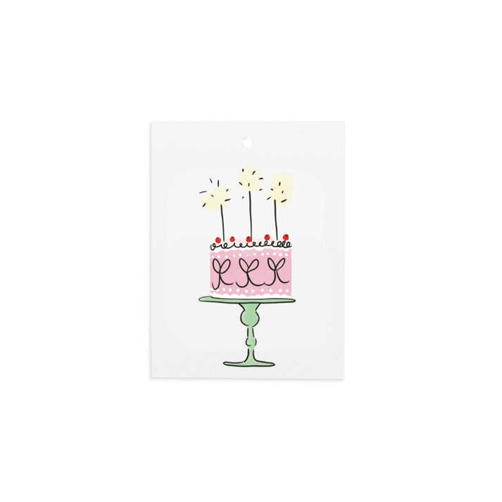 Miss Peahean Gift Tags Happy Birthday