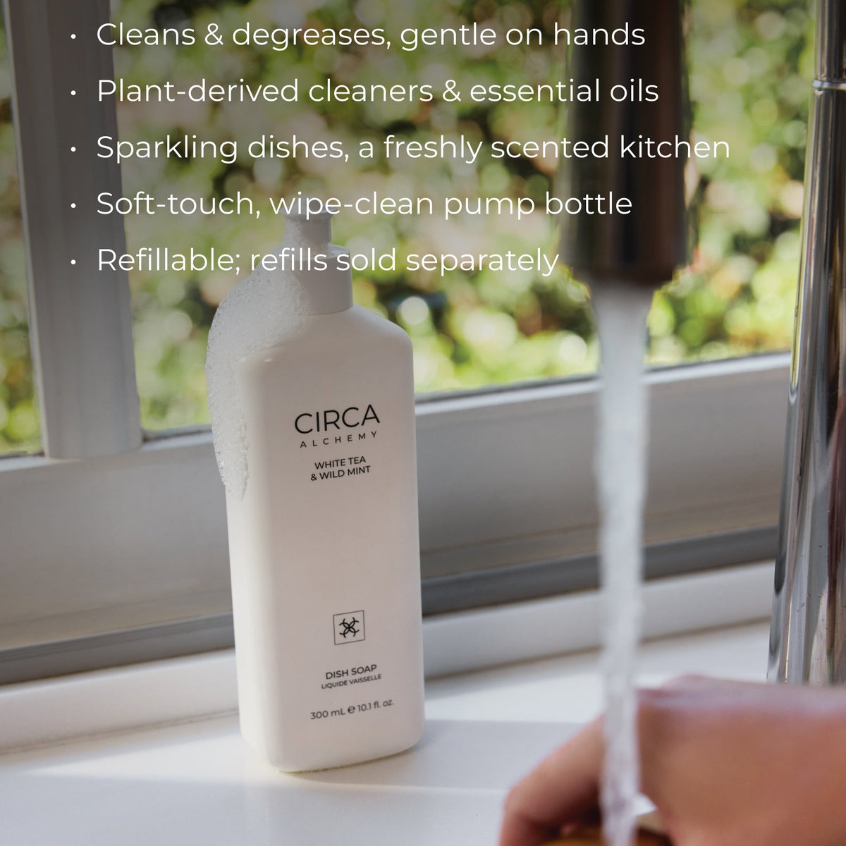 CIRCA ALCHEMY White Tea & Wild Mint Dish Soap - 300ml