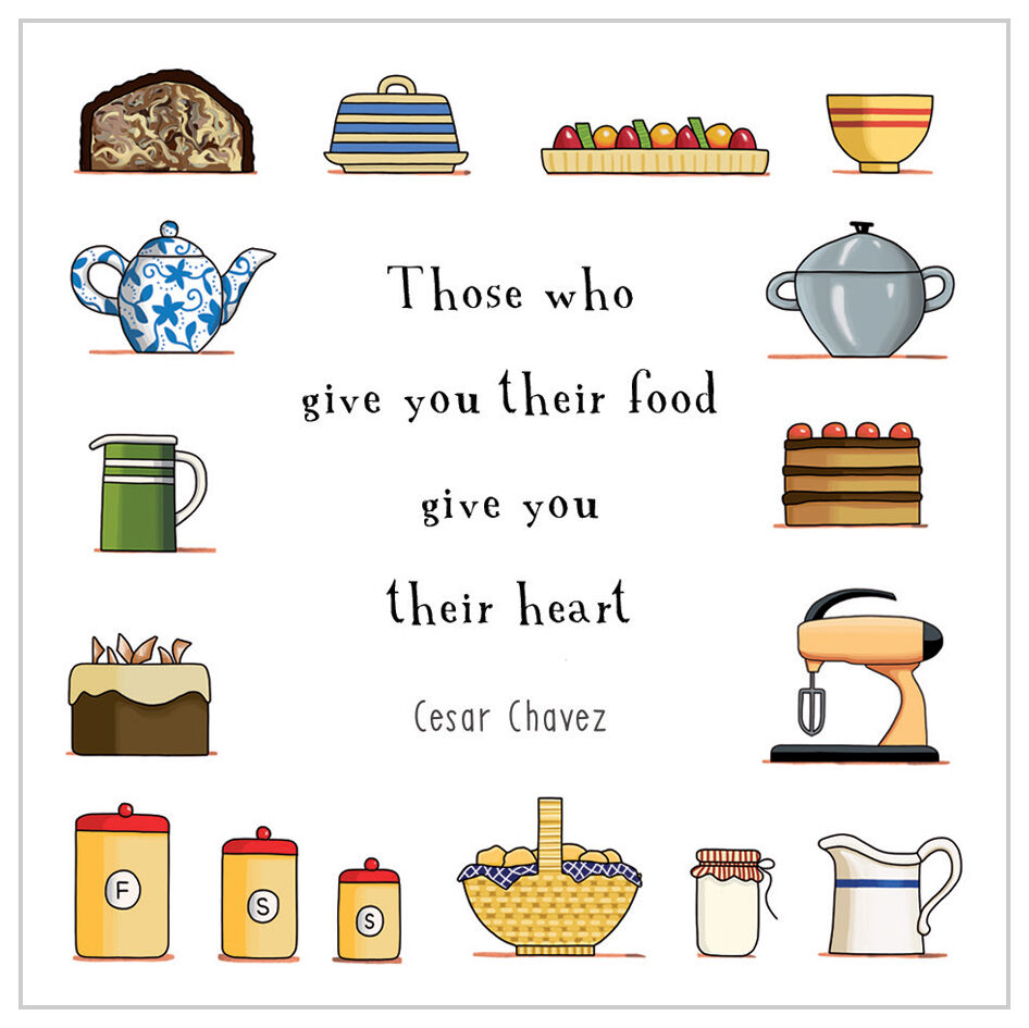 Food From The Heart - Magnet