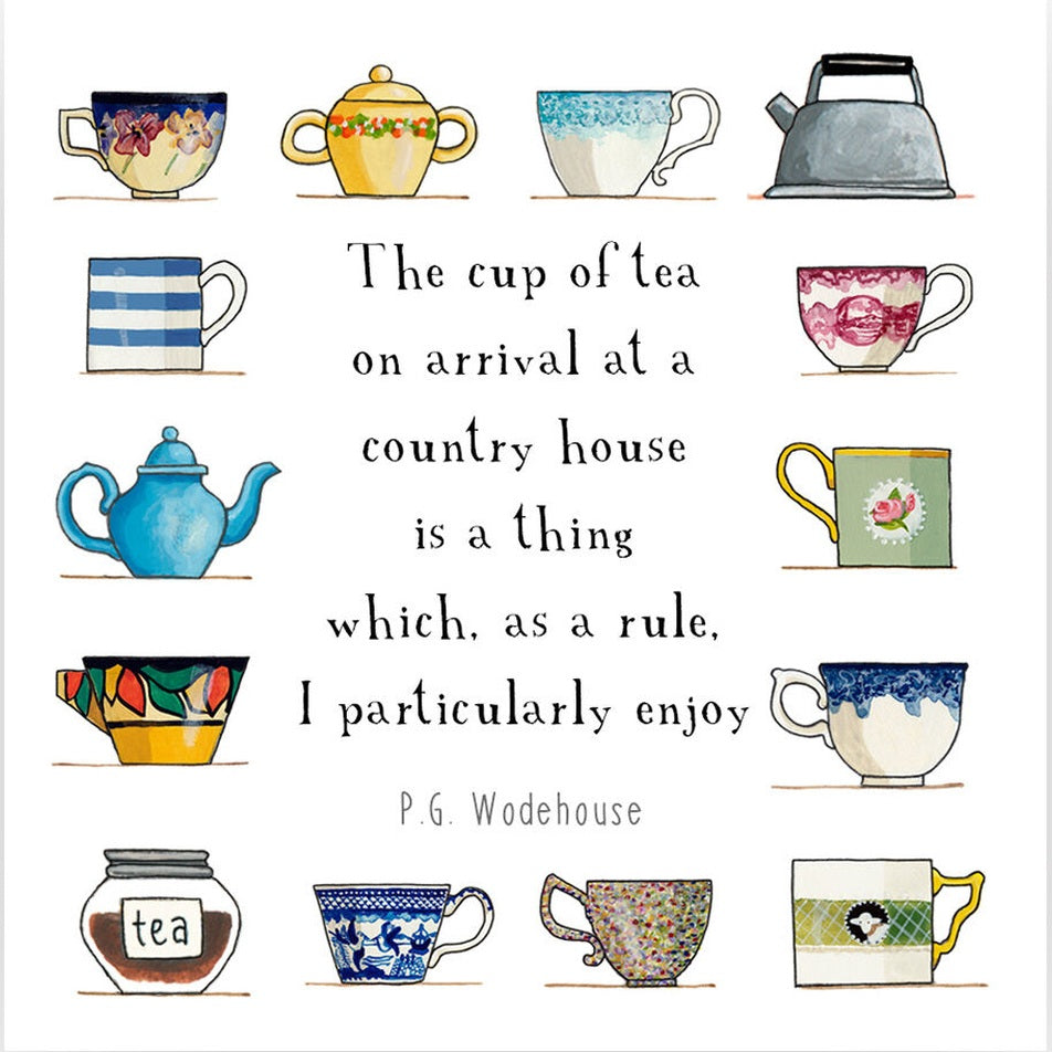 Tea At A Country House - Magnet