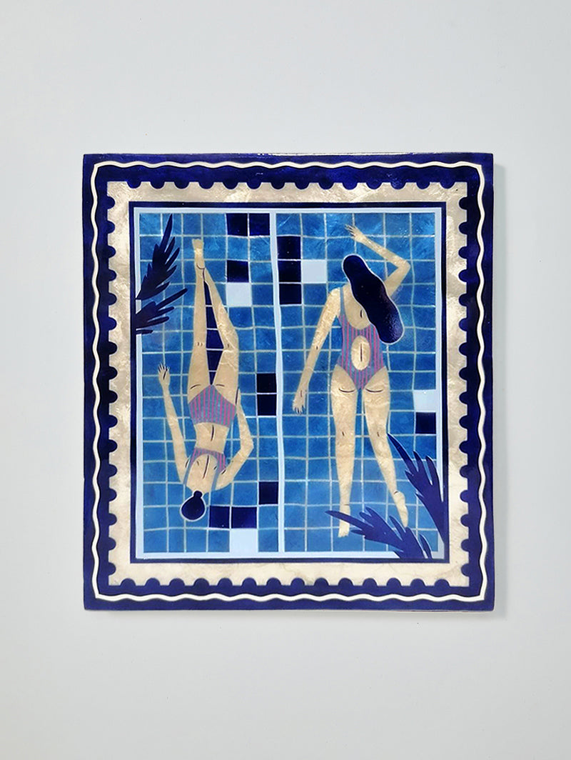 Jones & Co RESORT LAPS BLUE