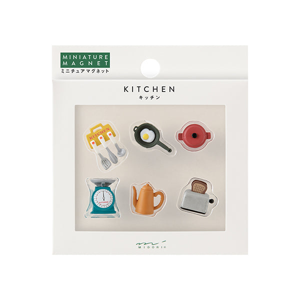 Midori Magnet Sets Kitchen 6pc