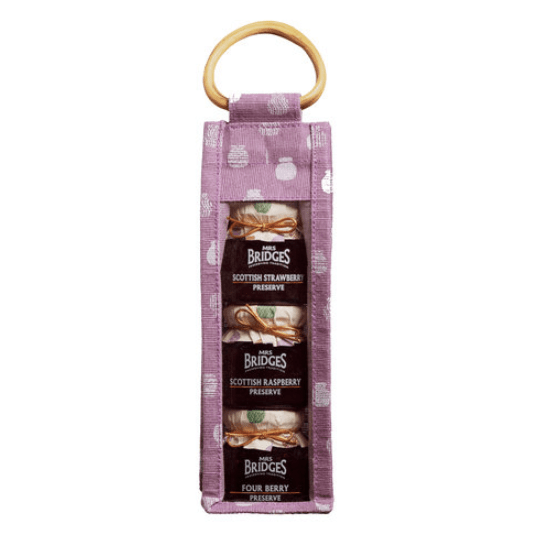 Triple Jar Preserves in Juco Bag Orchid 3 x 113g