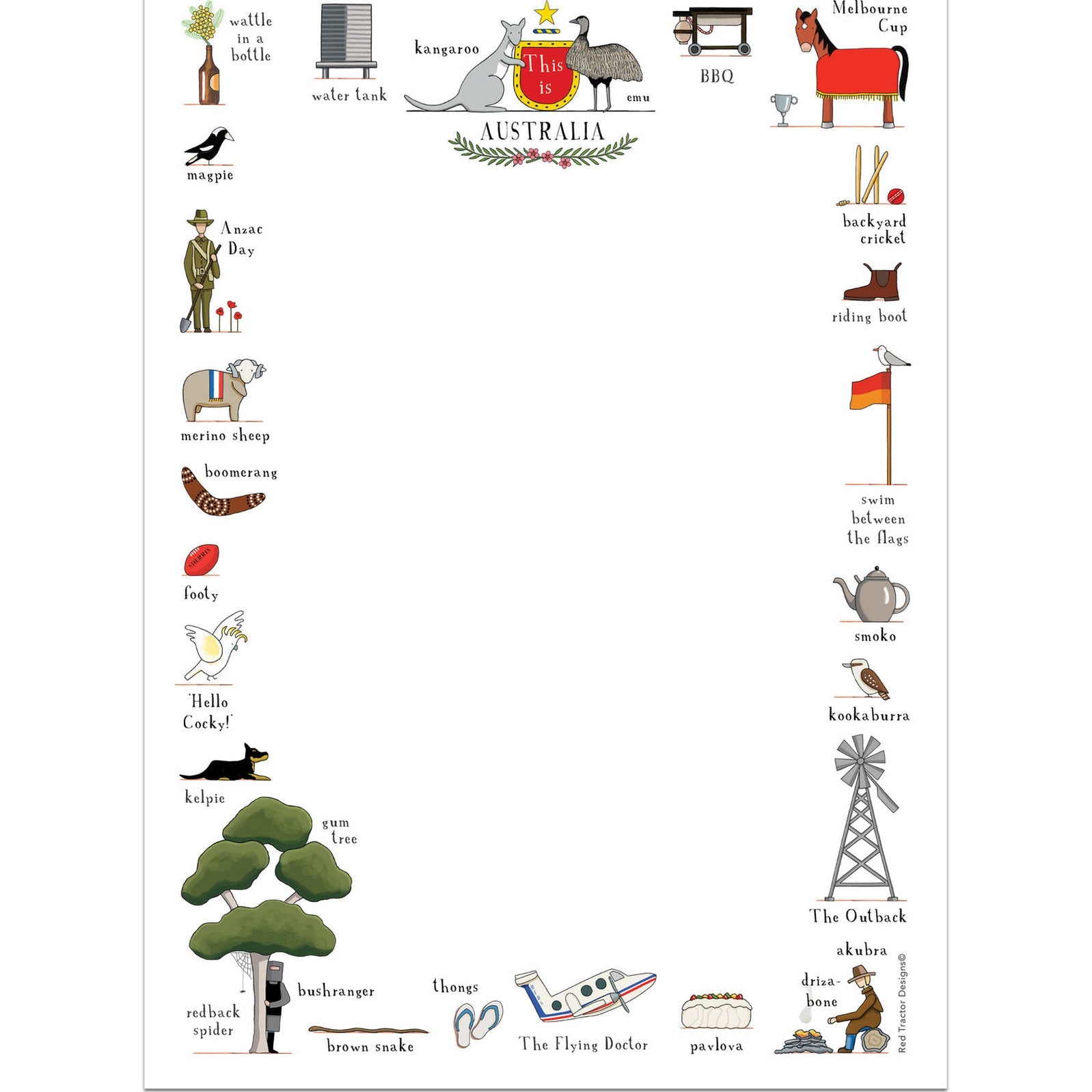 RTD Note Pad - Australia