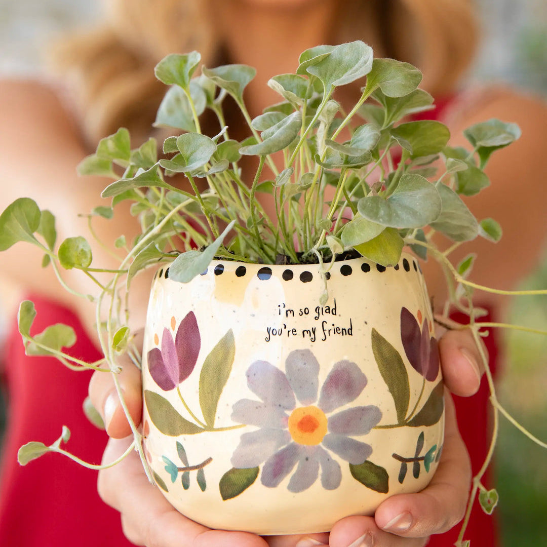 Happy Planter - I'm So Glad Your My Friend