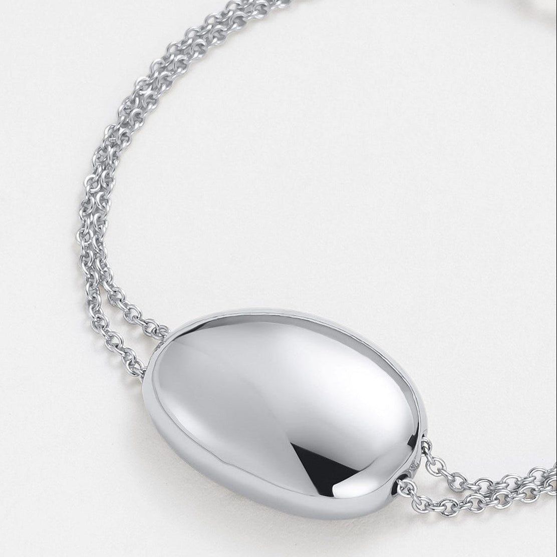 Paisley Bracelet - in Silver & Gold