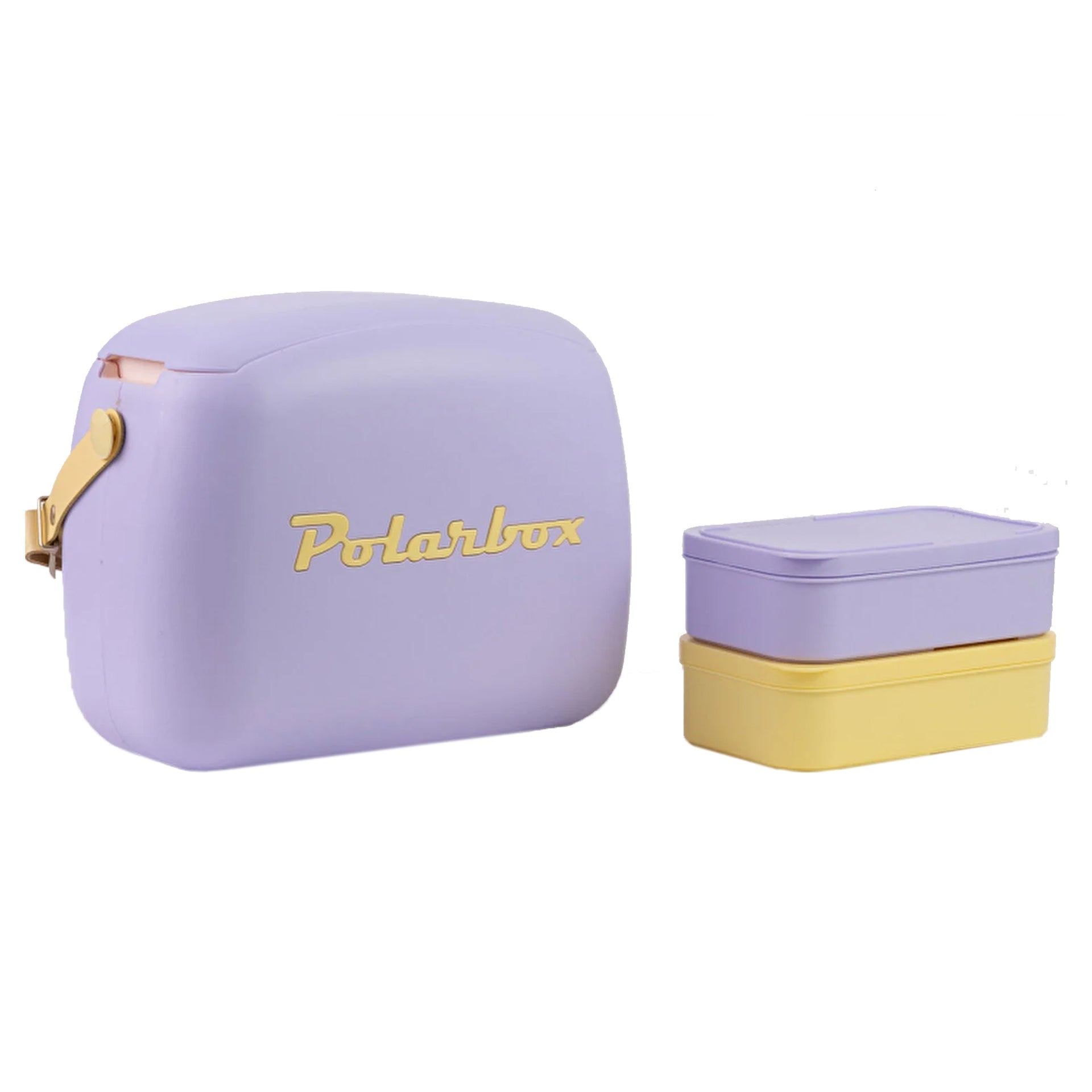 Polarbox Retro Cooler Bag lilac 6L