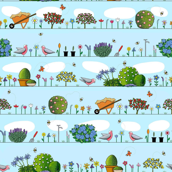 Red Tractor Hankies Spring Garden