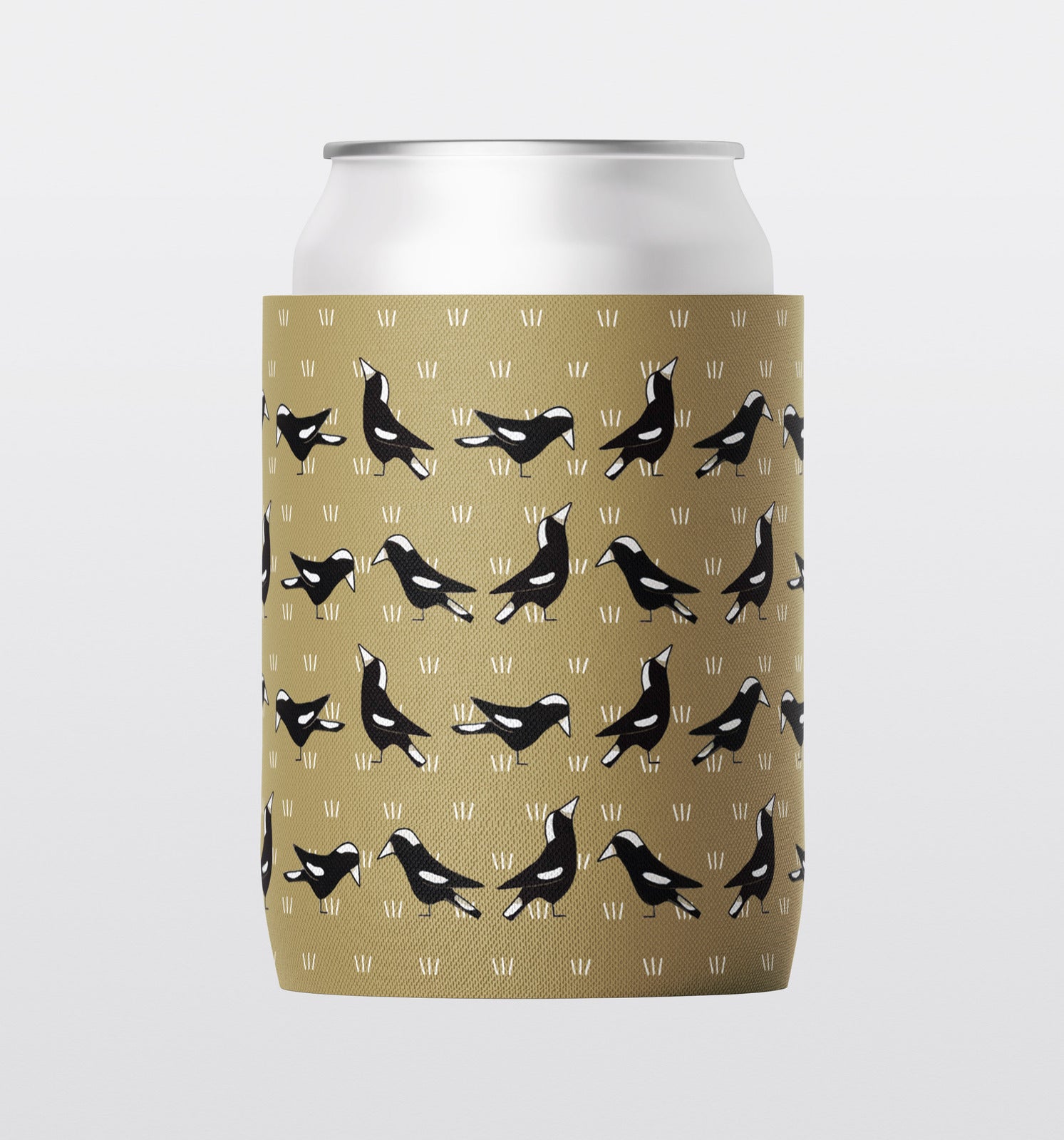 Red Tractor Designs - Magpie Stubby Holder
