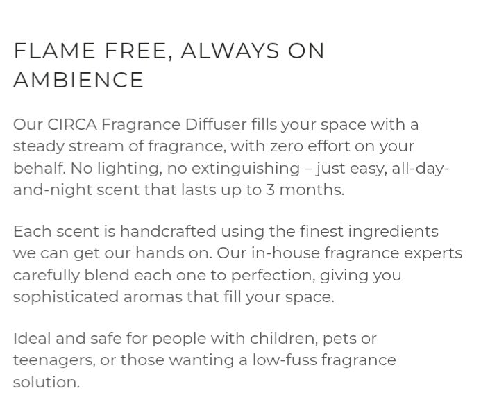 CIRCA ALCHEMY Grapefruit & Cedarwood Fragrance Diffuser - 250ml