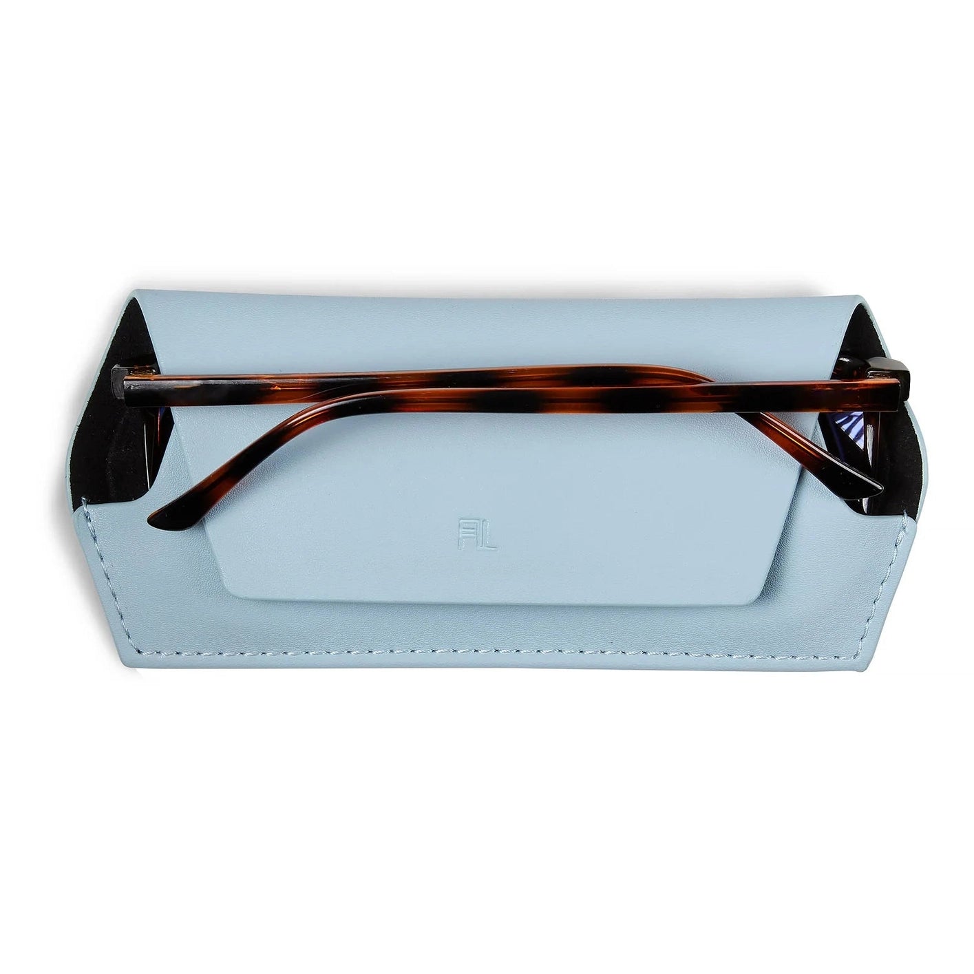 Fox and Leo Glasses Case - Sky Blue