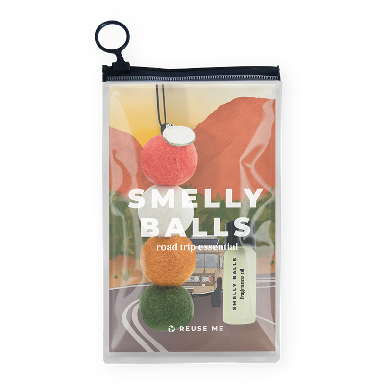 Sunglo Smelly Balls Set - Coconut + Lime Fragrance